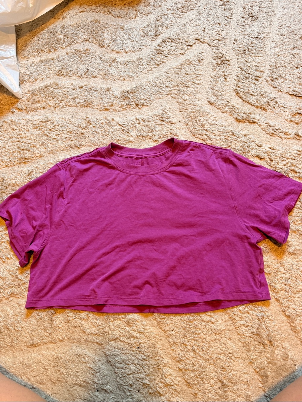 Lululemon All Yours Cropped Tee
